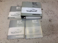 1990 Mazda MX5 MX-5 Miata Service Repair Shop Workshop Manual Set W EWD BODY +