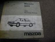 1990 Mazda 929 Service Shop Repair Workshop Manual FACTORY OEM Rare