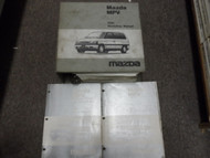 1990 Mazda MPV Van Service Repair Shop Workshop Manual SET FACTORY OEM