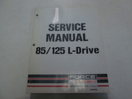 1990 thru 1991 Force Outboards 85/125 L Drive Service Manual