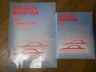 1990 Nissan Sentra Service Repair Shop Workshop Manual Set W Wiring Diagram OEM