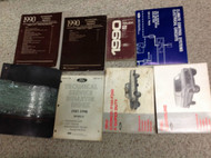 1990 OEM Ford F-150 F150 F-SERIES BRONCO Diesel Service Shop Repair Manual Set