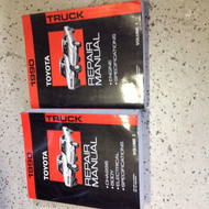 1990 Toyota TRUCK PICK UP Service Shop Workshop Repair Manual Set FACTORY OEM