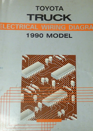 1990 Toyota Pick Up Truck Electrical Wiring Diagram Troubleshooting Manual EWD