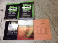 1990 Toyota Camry Service Repair Shop Workshop Manual Set W Transaxle Bk + OEM