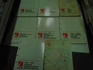 1991 1992 1993 1994 SATURN Service Shop Repair Manual OEM Books 8 Volume Set ***
