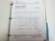 1990s Mercedes Body & Accessories Service Manual Supplement Volume 1 Updates ***