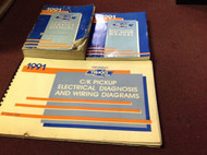 1991 CHEVY CK TRUCK 1500 2500 3500 Service Shop Repair Manual SET W EWD Worn