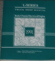 1991 Ford L SERIES L-SERIES TRUCK Service Shop Workshop Repair Manual NEW