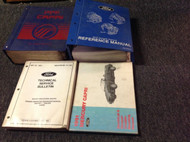 1991 Ford Mercury Capri Service Repair Shop Workshop Manual Set W Trans Bk + OEM