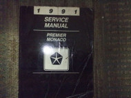 1991 Eagle Premier & Dodge Monaco Service Shop Workshop Repair Manual OEM