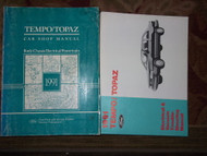 1991 FORD TEMPO & MERCURY TOPAZ Service Repair Workshop Shop Manual Set W EVTM