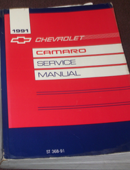 1991 GM OEM CHEVY CHEVROLET CAMARO SS Z28 RS Service Shop Repair Manual