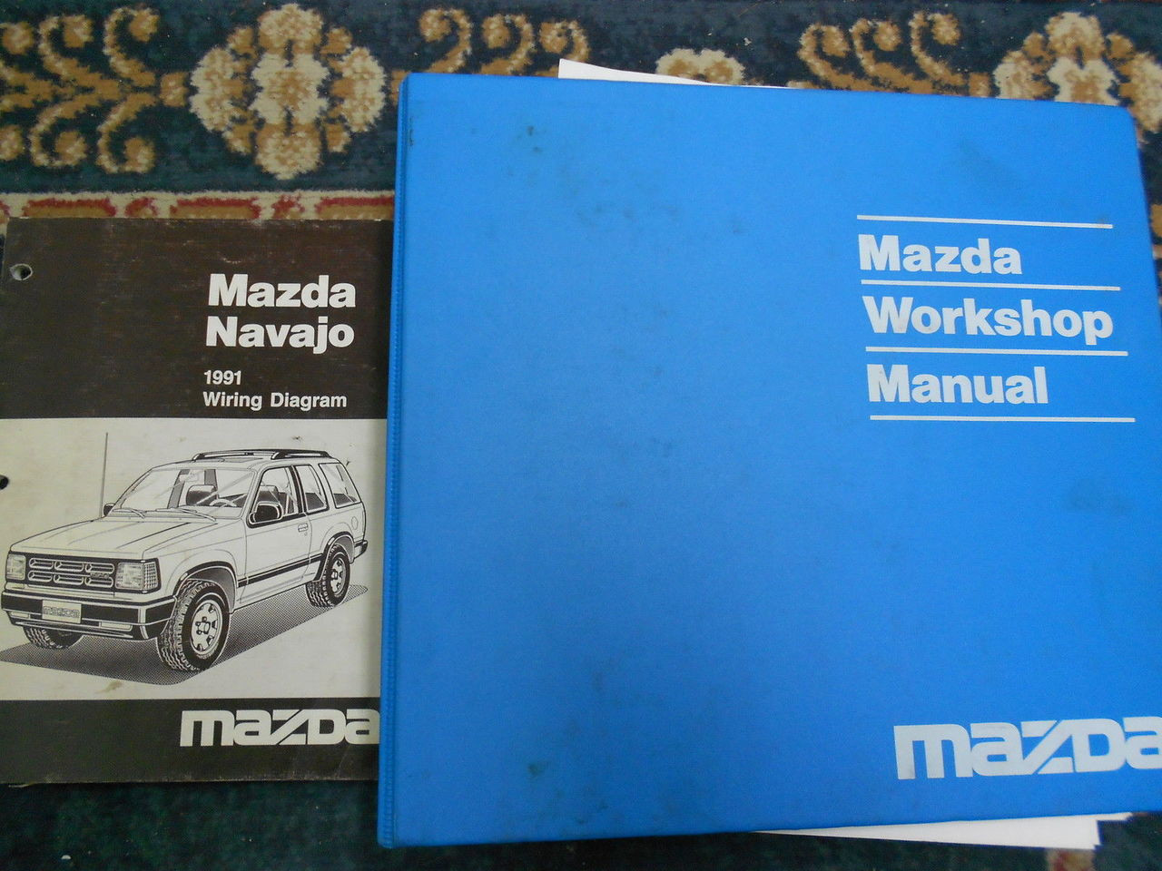 Diagram  1997 Mazda Protege Service Shop Repair Manual