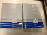 1991 MITSUBISHI ECLIPSE Service Repair Workshop Shop Manual Set OEM Factory