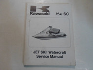 1991 Kawasaki Jet Ski SC Service Repair Shop Workshop Manual FACTORY OEM