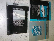 1991 OEM Toyota CRESSIDA Service Shop Repair Manual Set W EWD & Transmission
