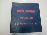 1992 93 94 95 1996 Polaris Personal Watercraft Service Repair Manual BINDER OEM