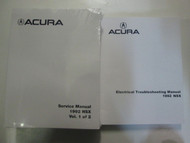 1992 Acura NSX Service Repair Shop Workshop Manual Set W Electrical Wiring Bk