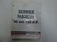 1992 Force Outboards 90 and 120 HP Service Manual