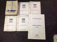 1992 FORD LINCOLN CONTINENTAL Service Shop Repair Manual Set W EWD & Bulletins