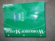 2008 Ford Focus Service Repair Shop Manual Factory OEM Book 08 FOCUS Manual
