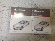 1992 LEXUS SC300 SC 300 Service Repair Workshop Shop Manual Set NEW