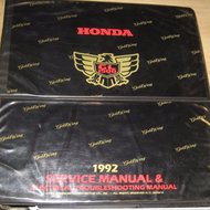 1992 Honda Gold Wing GOLDWING GL1500 Service Shop Manual FACTORY Set W Binder