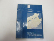 1992 Mitsubishi Overhaul Manual Transmission Service Repair Manual WORN OEM 92