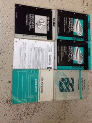 1992 TOYOTA CELICA Service Repair Shop Workshop Manual Set W EWD Trans Bk +