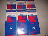 1993 Dodge Intrepid Diagnostic Procedure Repair Shop Service Manual Set OEM