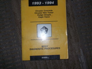 1993 Chrysler New Yorker Body Diagnostic Procedure Service Shop Manual OEM