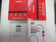 1994 FORD CARGO TRUCK VAN Service Shop Repair Manual Set With Wiring Diagrams