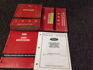 1994 FORD MUSTANG Service Shop Repair Workshop Manual Set W EVTM SUPPLEMENT TSB
