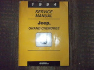 1994 JEEP GRAND CHEROKEE Shop Service Repair Workshop Manual FACTORY OEM