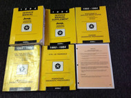 1994 JEEP CHEROKEE & WRANGLER Service Shop Repair Workshop Manual Set W Supplem