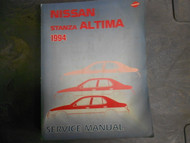1994 Nissan Stanza Altima Service Repair Shop Workshop Manual Factory OEM