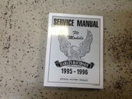 1995 1996 Harley Davidson FLT MODELS Touring Service Repair Shop Manual NEW