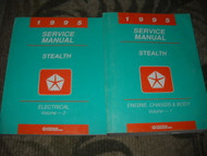 1995 DODGE Mopar STEALTH Service Repair Shop Workshop Manual Set OEM Factory