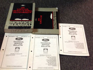 1995 FORD LINCOLN TOWN CAR Repair Workshop Service Shop Manual Set W EVTM 3 TSB