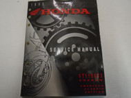 1995 HONDA VT1100C2 Shadow American Classic Service Manual OEM USED Damaged