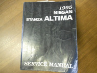 1995 Nissan Stanza Altima Service Shop Repair Workshop Manual FACTORY OEM