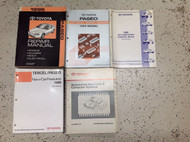 1995 TOYOTA PASEO Service Shop Repair Manual Set W EWD + FEATURES + AC +Factory