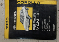 1995 TOYOTA COROLLA Service Repair Shop Workshop Manual FACTORY OEM 1995