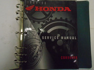 1996 1997 1998 1999 Honda CBR900RR Service Shop Repair W/ Binder Manual OEM ***