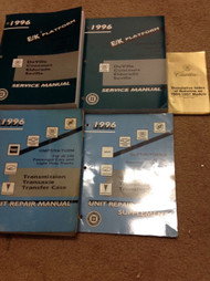 1996 Cadillac DeVille Eldorado Seville Service Shop Repair Manual Set W Unit + E