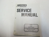 1996 Force Outboards 25 HP 0E127700 & UP 90830894895 Service Manual FACTORY OEM