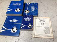 1996 FORD THUNDERBIRD MERCURY COUGAR XR-7 Repair Shop Service Manual Set W LOTS