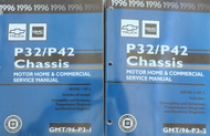 1996 GM Chevy GMC P32/42 Chassis Service Repair Shop Workshop Manual Set OEM