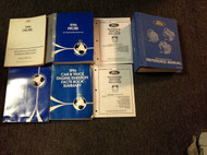 1996 FORD PROBE Service Shop Repair Manual Set W EVTM + Transmission BK + MORE